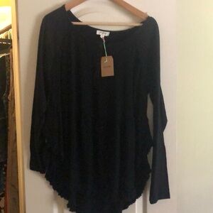 Umgee black long sleeve top
